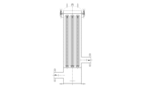 Stainless Steel Cartridge Filter Housing 