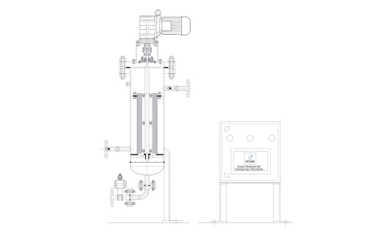 Self cleaning Filter Housing